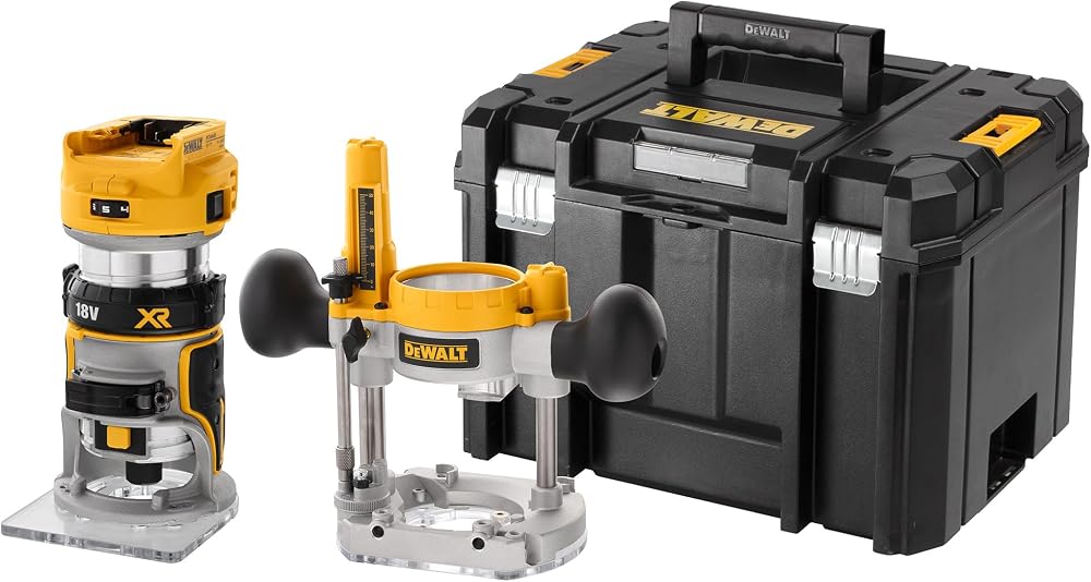 DEWALT 18V XR Brushless Compact Router 1/4 inch DCW604NT-XJ Tool Only