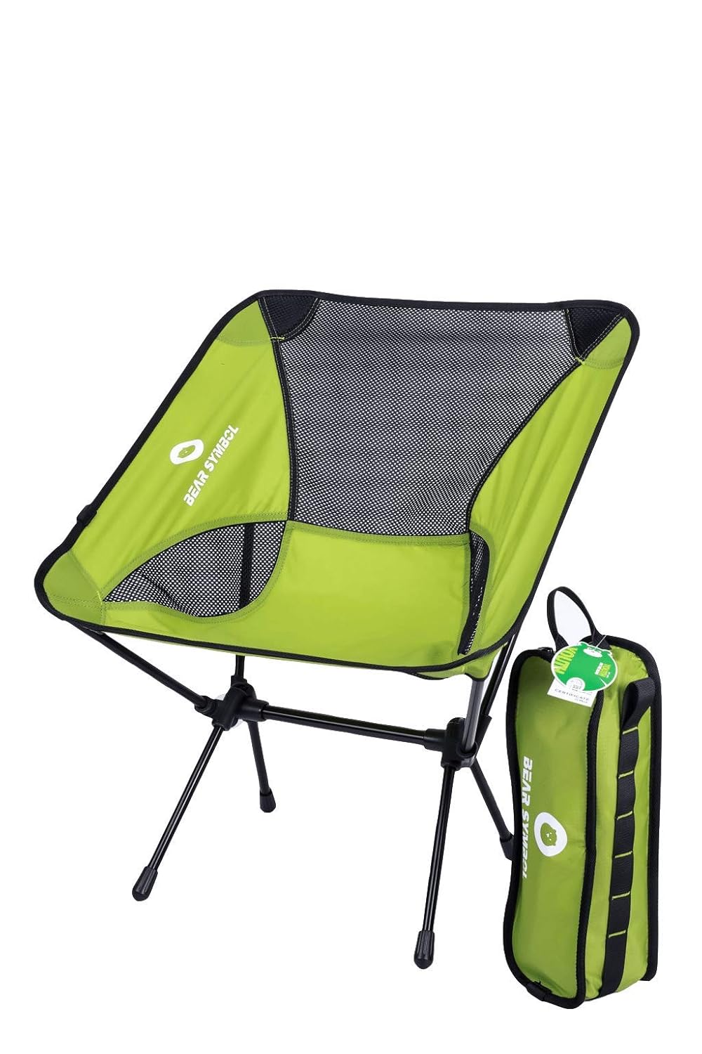 Erago Portable Folding Camping Beach Chair Lightweight Comfortable Perfect Hiking Picnic Camping Fishing Beach Traveling Outdoor