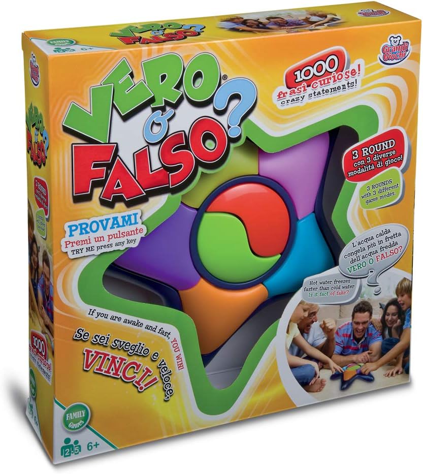 GRANDI GIOCHI VERO O FALSO? VERO O FALSO? Amazon.co.uk Toys & Games