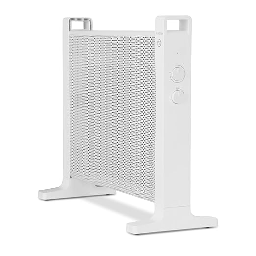Klarstein HeatPalMica 15 • Wärmewellenheizung • Elektroheizung • Standheizung • 750 W oder 1500 W • ohne Gebläse • leiser Bet