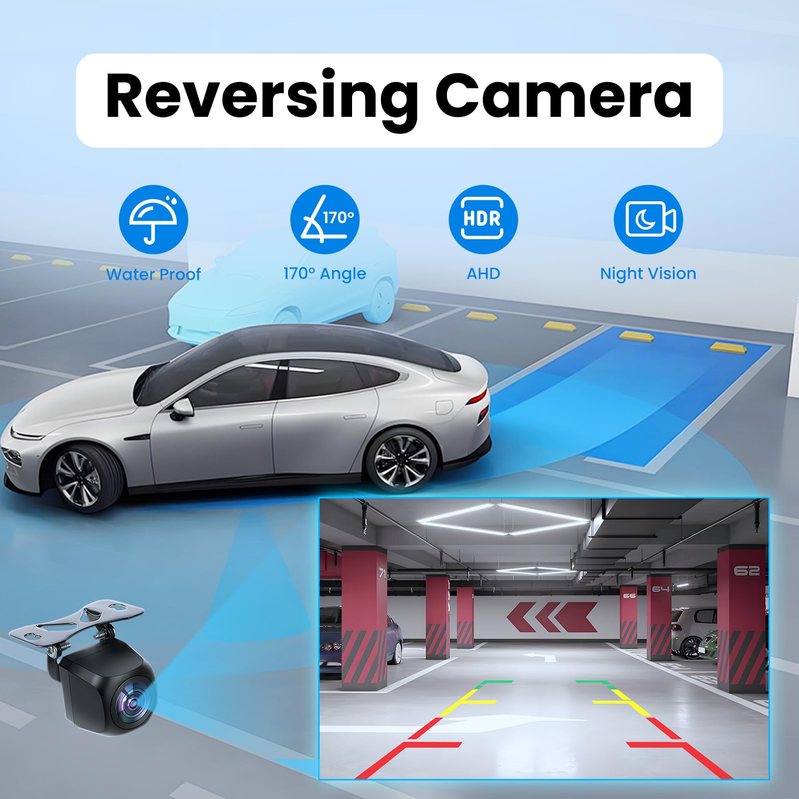 4Core+64GB Car Radio for Subaru Forester 2014 2015 Subaru WRX Impreza 2012-2014: 9inch HD IPS Touchscreen Replacement Carplay&Android Auto GPS 5GWiFi Head Unit Bluetooth5.0 SWC+Backup Camera FM DSP