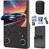 RegiisJoy 2025 New Upgraded V40 Max Handheld Game Console, 40000 Games 4 inch IPS Screen Retro Gaming Console, 256G 4000mAh Portable Mini Pocket Handheld Emulator Open Source Linux System