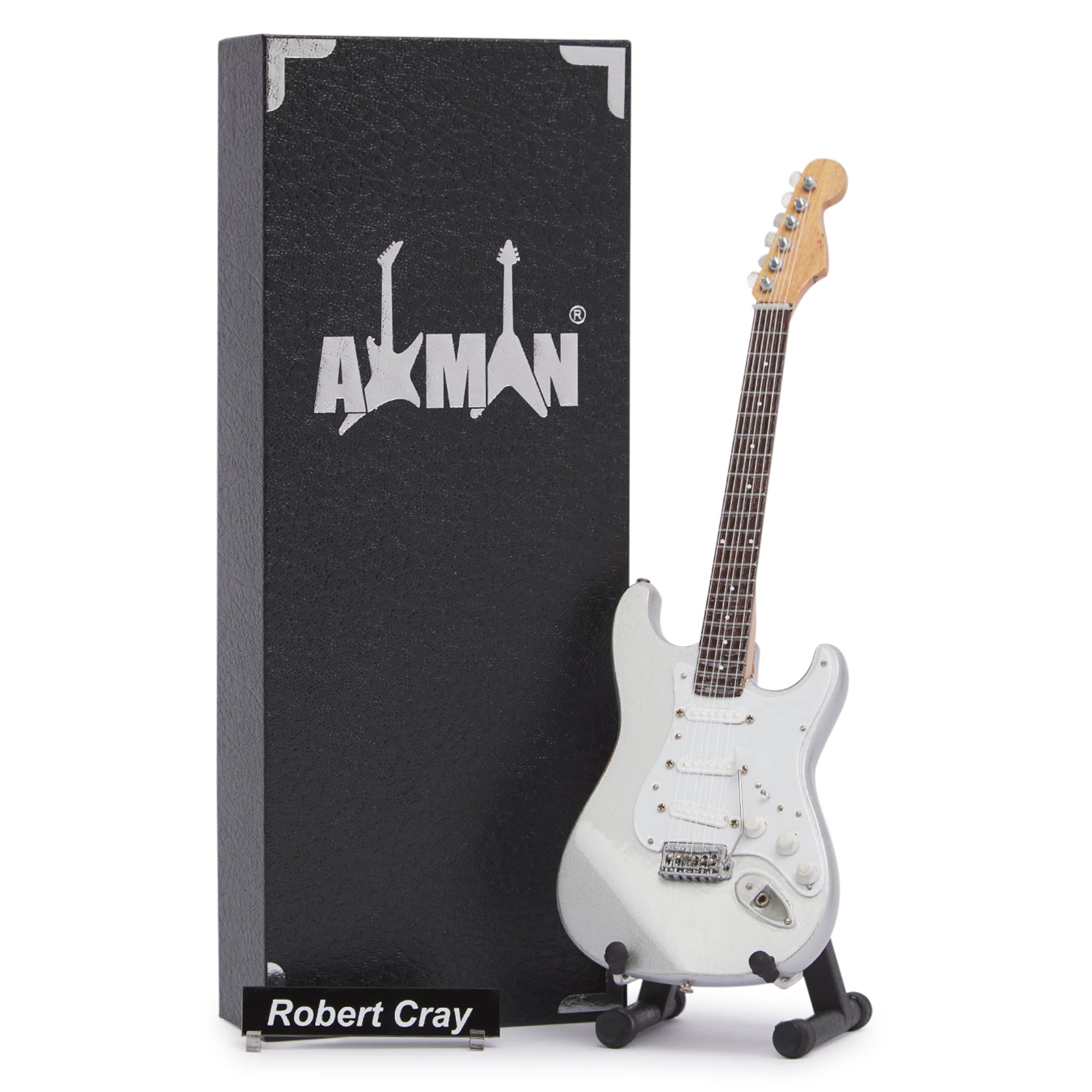 Robert Cray Miniature Guitar Replica - Music Gifts - Handmade Ornamental 1/4