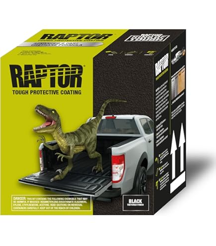 RAPTOR LINER ホワイト　4本セット Amazon.com: 4 QUART RAPTOR KIT - WHITE : Automotive