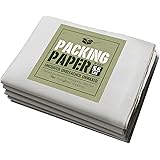 Newsprint Packing Paper: 5.5 lbs of Uncoated, Unbleached, and Unwaxed Newsprint Paper, 31" x 21.5" Premium Quality