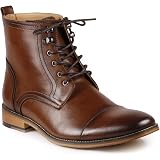 Metrocharm Men's Chukka Boots - Lace Up Casual Ankle Boots In Black, Brown, Tan