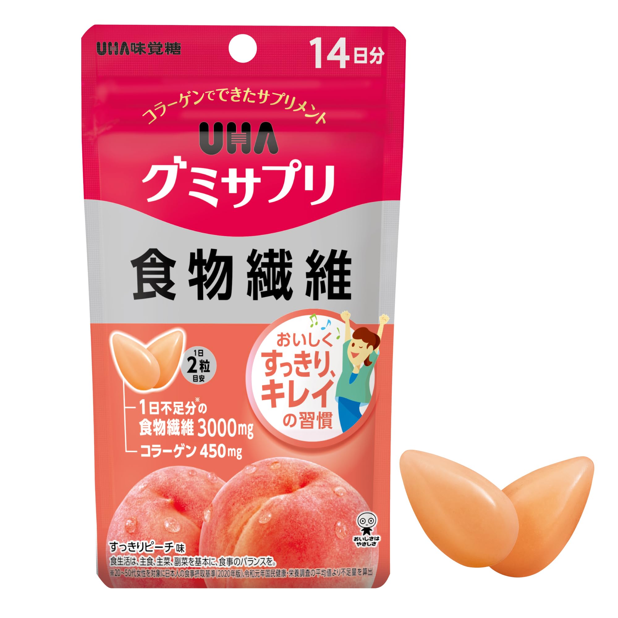 グミサプリ 食物繊維 14日分 (1袋)商品画像