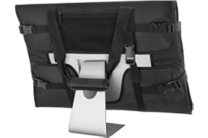 Trunab Travel Carrying Case Compatible with 21.5" iMac /24” iMac / 24" LCD Screens, Protective Monitor Dust Cover Travel Bag 