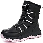 MENYBAN Women's Snow Boots Waterproof Anti slip Lightweight Warm Faux Fur Lined Multi functional Comfortable Winter Mid-Calf Booties for Outdoor