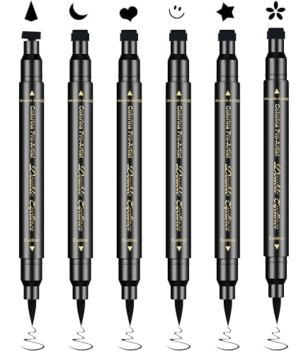Amazon.com : XINGXYUEL 5PCS Double-headed Liquid Winged Black