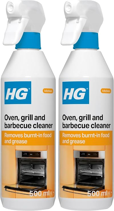 HG Oven, Grill & Barbecue Cleaner 0.5L Pack of 2