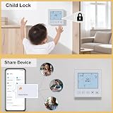 KETOTEK Smart Thermostat WiFi 16A for Electric Underfloor Heating view 8