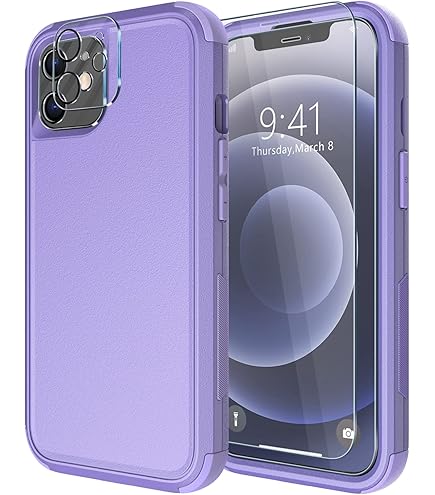 Apple iPhone 12, 256GB, Purple - Unlocked (Renewed) : Amazon