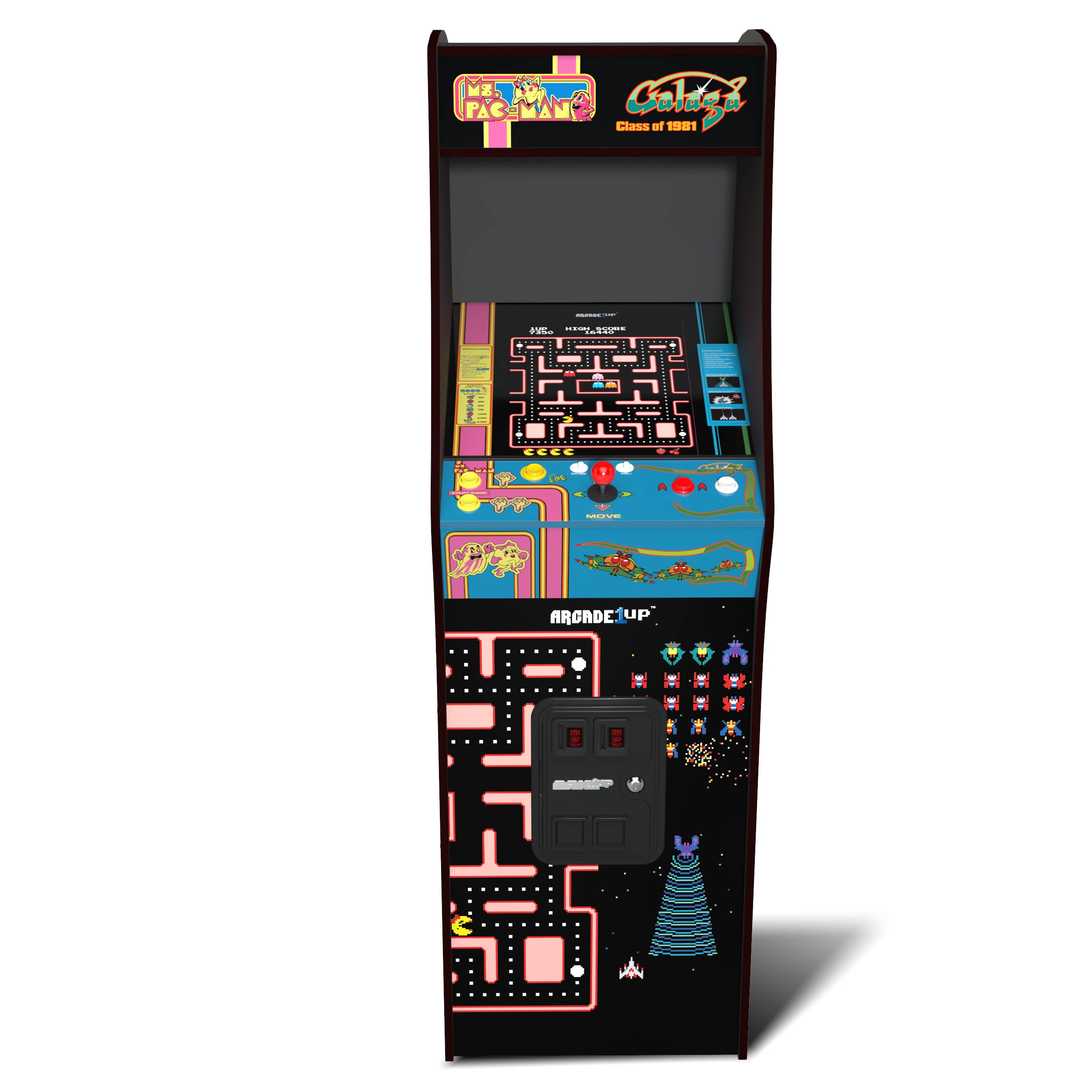 Mua Arcade1up - Ms. Pac-Man vs Galaga - Class of 81 - Deluxe Arcade ...