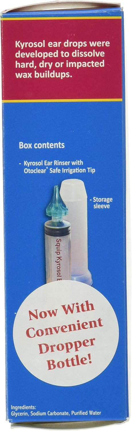 Squip Kyrosol-All Natural Ear Wax Removal Kit: Health & Personal Care