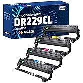 Compatible DR229CL Drum Unit, Works with TN229XL TN229 Toner Cartridge Replacement for Brother HL-L3220CDW HL-L3280CDW MFC-L3