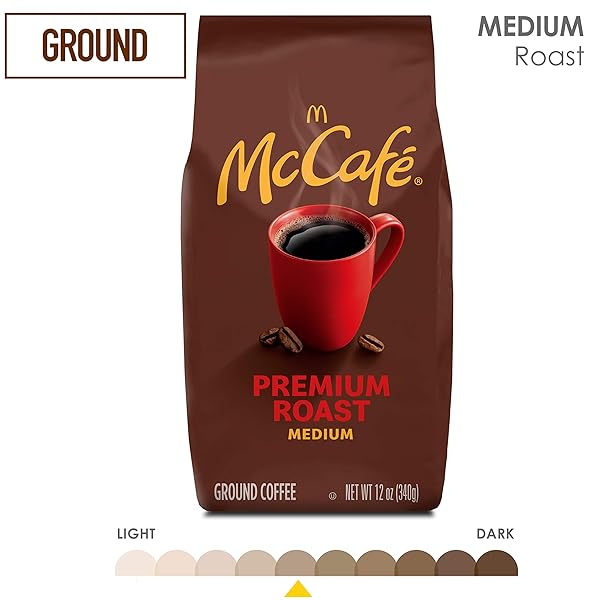 MCCAFÉ PREMIUM MEDIUM ROAST GROUND COFFEE (12 OZ BAG)