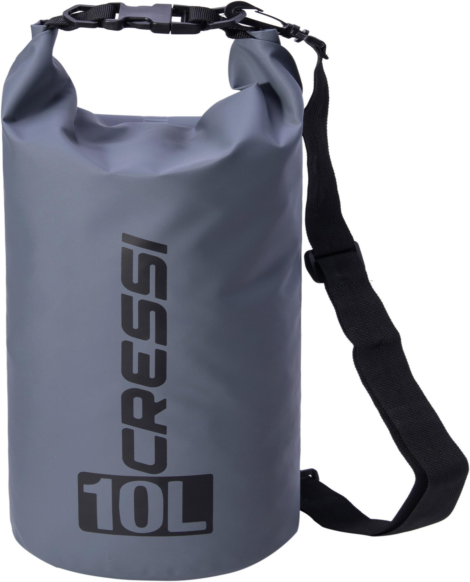 Cressi Dry Waterproof Sports Bag - Grey, 10 Litre