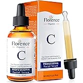 Vitamin C Serum For Face – Anti Aging Face Serum with Vitamin C, Hyaluronic Acid, Vitamin E. Brightening Formula. Improve Appearance of Dark Spots, Tone, Fine Lines & Wrinkles, Glowing Skin 2 Fl Oz