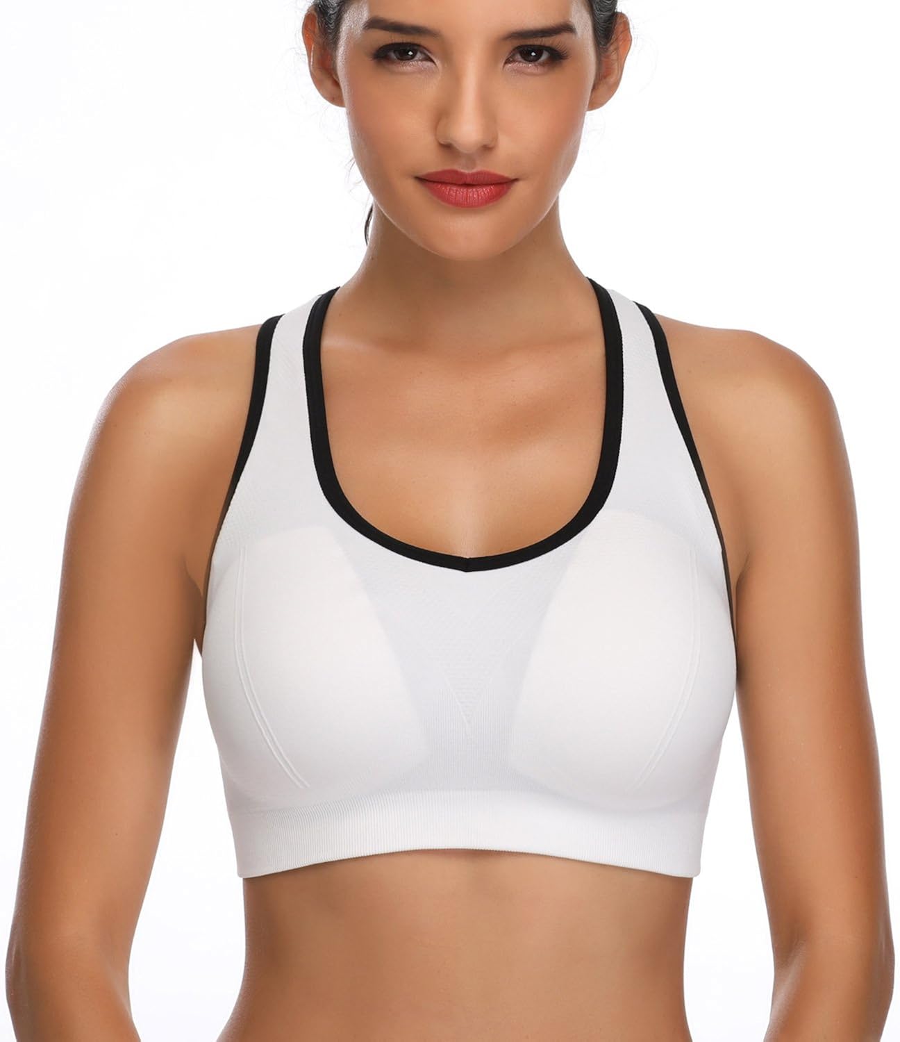 Padded Strappy Sports Bras for Women - Activewear Tops for Yoga Running Fitness at  Women’s Clothing store