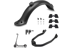 Yungeln Rear Mudguard Scooter Fender Bracket Scooter Replacement Accessory Support Mudguard Bracket Fender Compatible for Xiaomi M365/Pro 1S Scooter Black