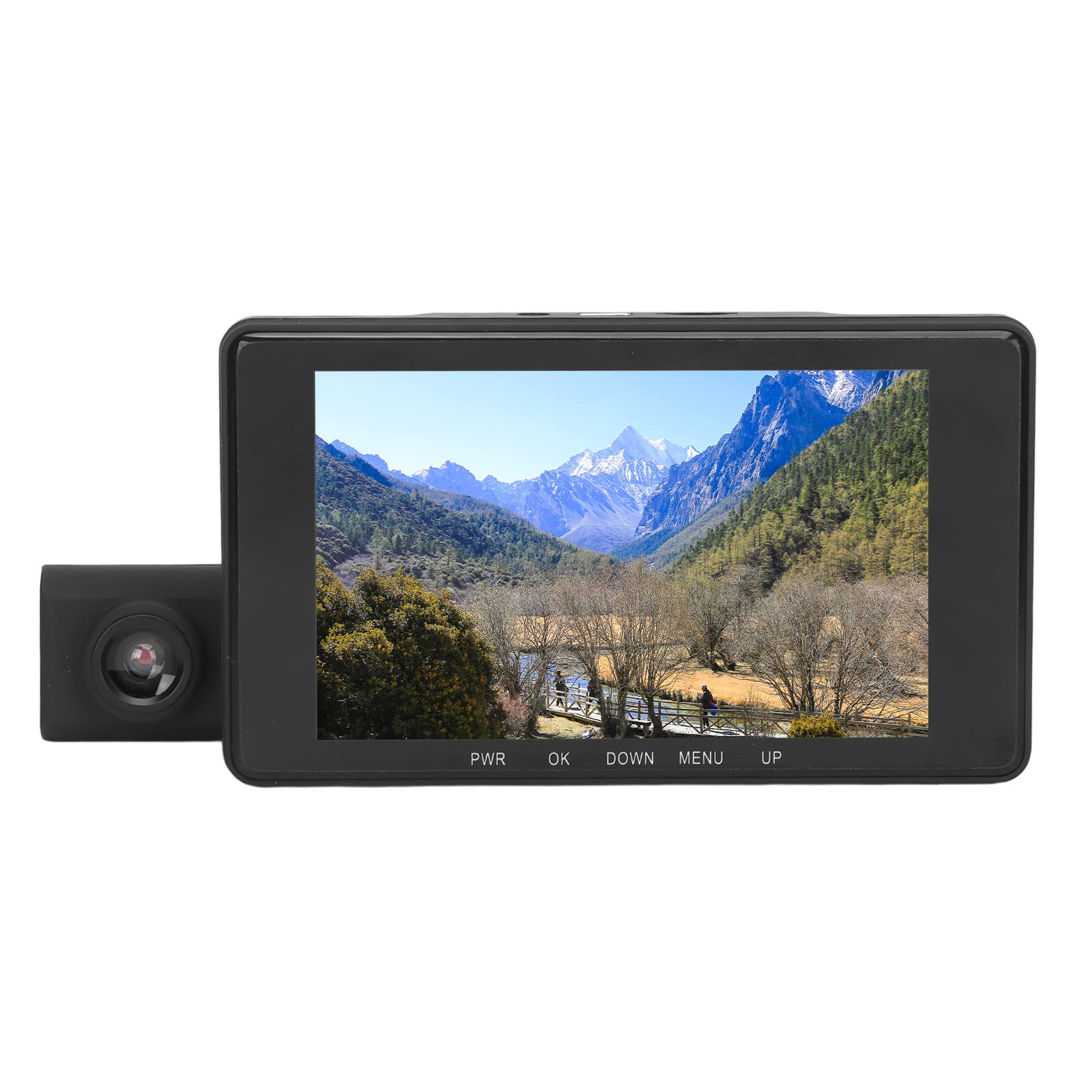 Front and Rear Dash Cam For Cars, HD 1080P 4Inch IPS Screen, Smart Motion Detection Car Camera with Parking Mode, Waterproof Dashcams For Cars with Night View