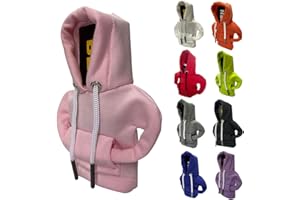 Jamo Homzi Car Shift Knob Hoodie, 2Pcs Funny Gear Shift Knob Cover, Winter Warm Shift Knob Cover Sweater Shirt, Automotive Interior Novelty Accessories Decorations, Universal Fit Knob Cover Gift