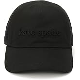 Kate Spade Womens 3D Embroidered Baseball Cap, Stylish Hat &amp; Fashion Accessory for Women