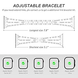 Surace Compatible with Apple Watch Bands 40mm for