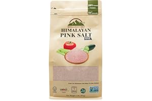 Himalayan Chef Pink Salt Fine, 2 Pounds (Pack of 1)