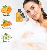 New Miuz Collagen Bubble Bath Turmeric Arnica Orange Oil Dry Skin Hydration view 4