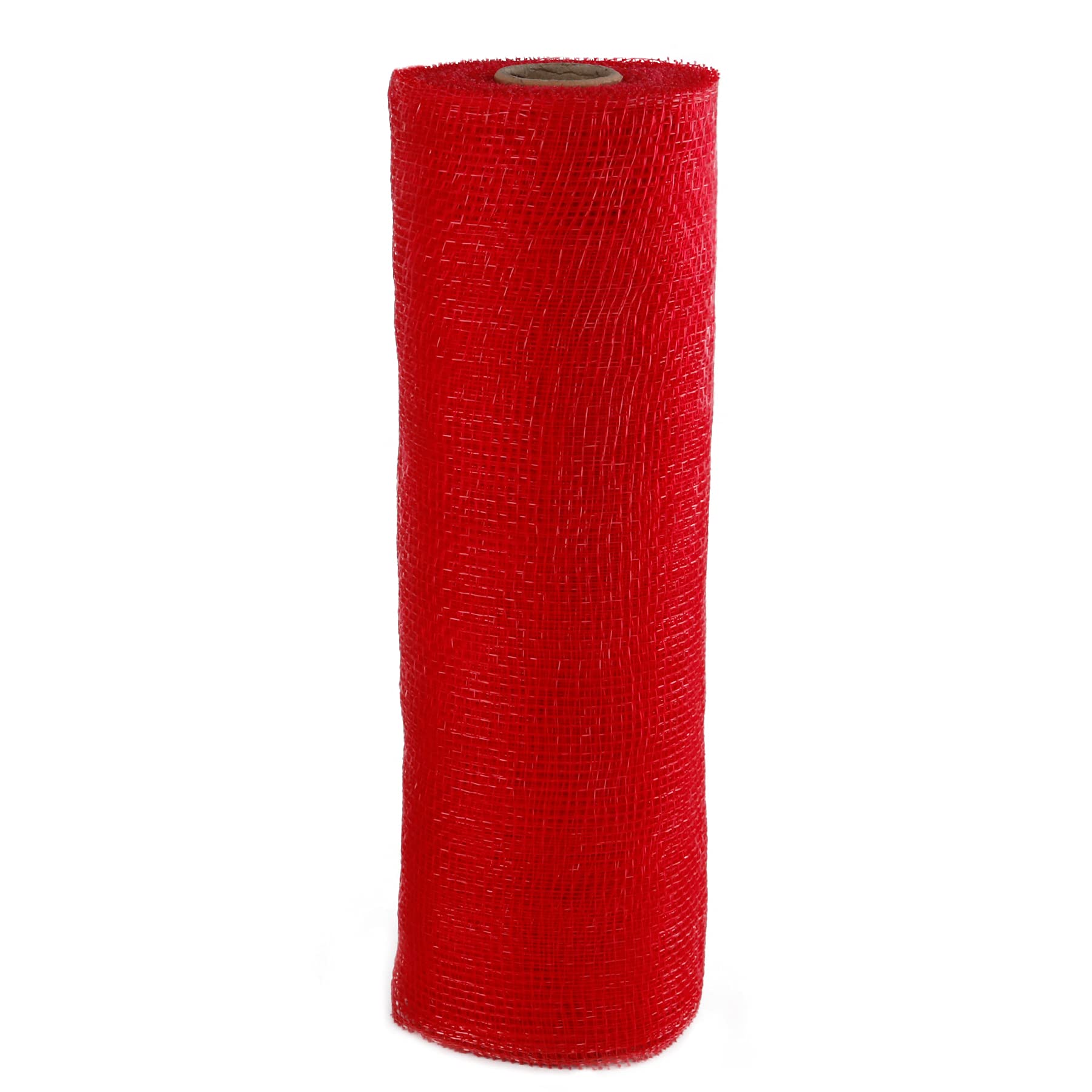 Poly Deco Mesh 25cm x 9.1 Meters (Red)