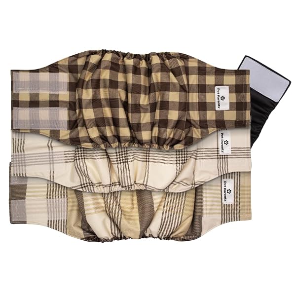 PET PARENTS® WASHABLE BELLY BANDS FOR MALE DOGS...