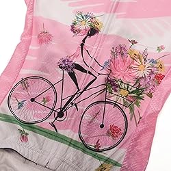 Weimostar Women's Cycling Jersey Short Sleeve Shirt