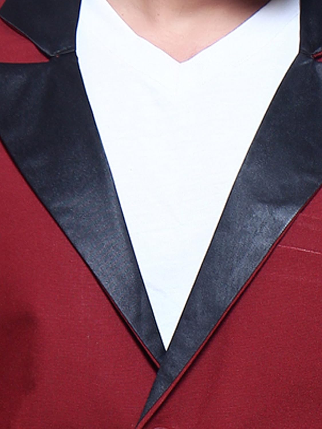 slim fit maroon blazer