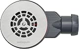 Wirquin SLIM+ Shower Drain Ø90mm Extra-Flat SMART Membrane Brushed Steel Grid view 5
