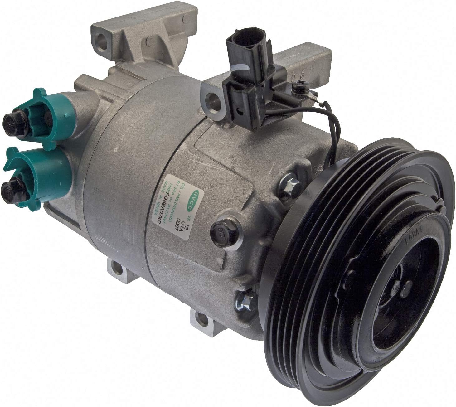 Auto 7 - A/C Compressor-New | Fits 2010-11 Kia SOUL