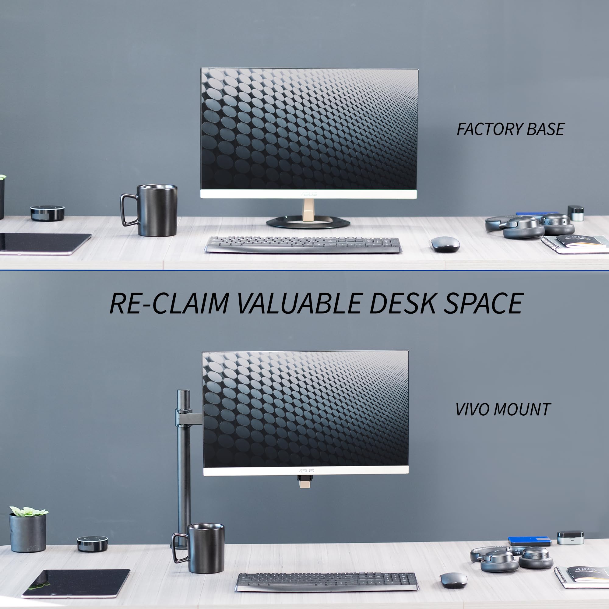 VIVO VESA Adapter Plate Bracket Designed For Asus VZSeries Monitors