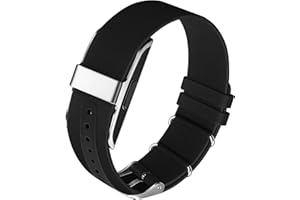 Farluya Silicone Compatible with Hume Band Replacement,Adjustable Clasp Buckle & Loop Closure for Secure,Soft Sport Waterproo