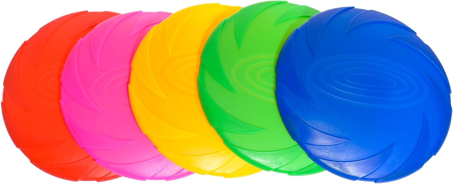 YHMY Plastic Small Frisbee Flying Disc for Kids and Pets