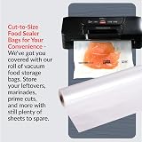 SousVideTools Vacuum Sealer Rolls Pack of 2 28cm x 6m for Sous Vide view 7