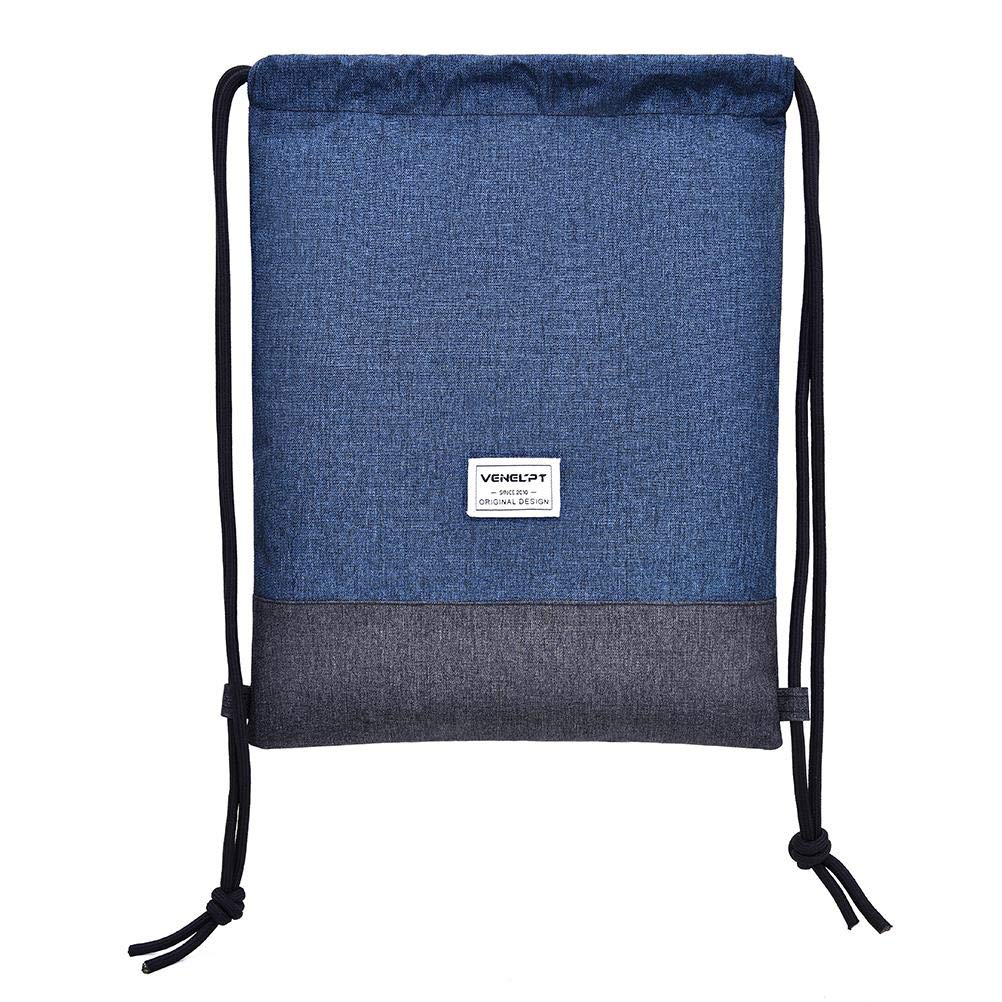 Bwiv Sac à Cordon de Sport Yoga Impermeable Sac de Gym Étanche Ultra