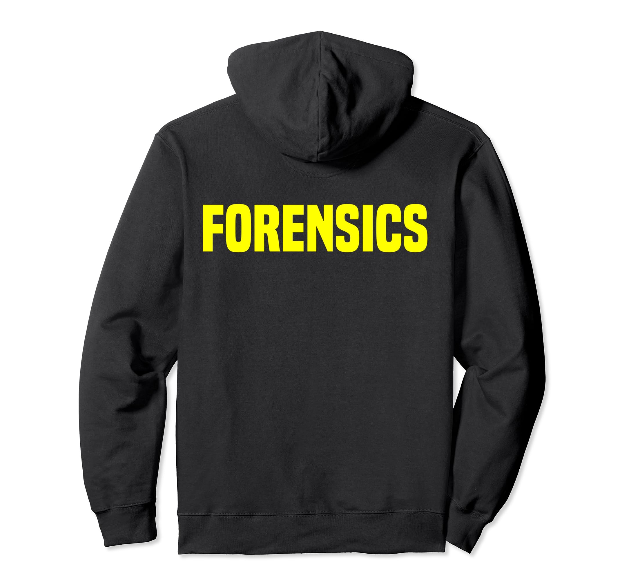 Photo 1 of Forensics Crime Investigator Hoodie Detectives Policemen Pullover Hoodie