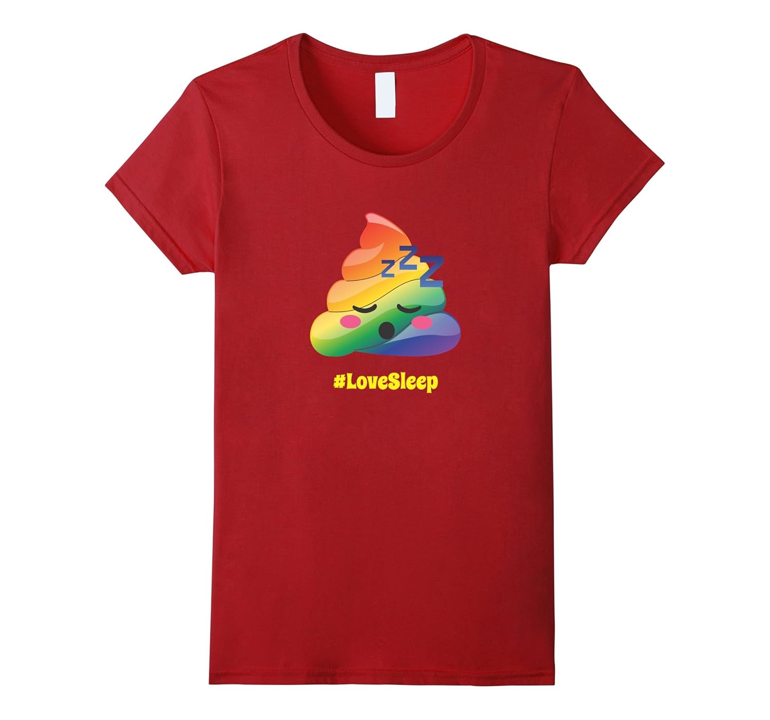 Cute Emoji Rainbow Poop Love Sleep Zzz T Pajamas & PJs4LVS 4loveshirt