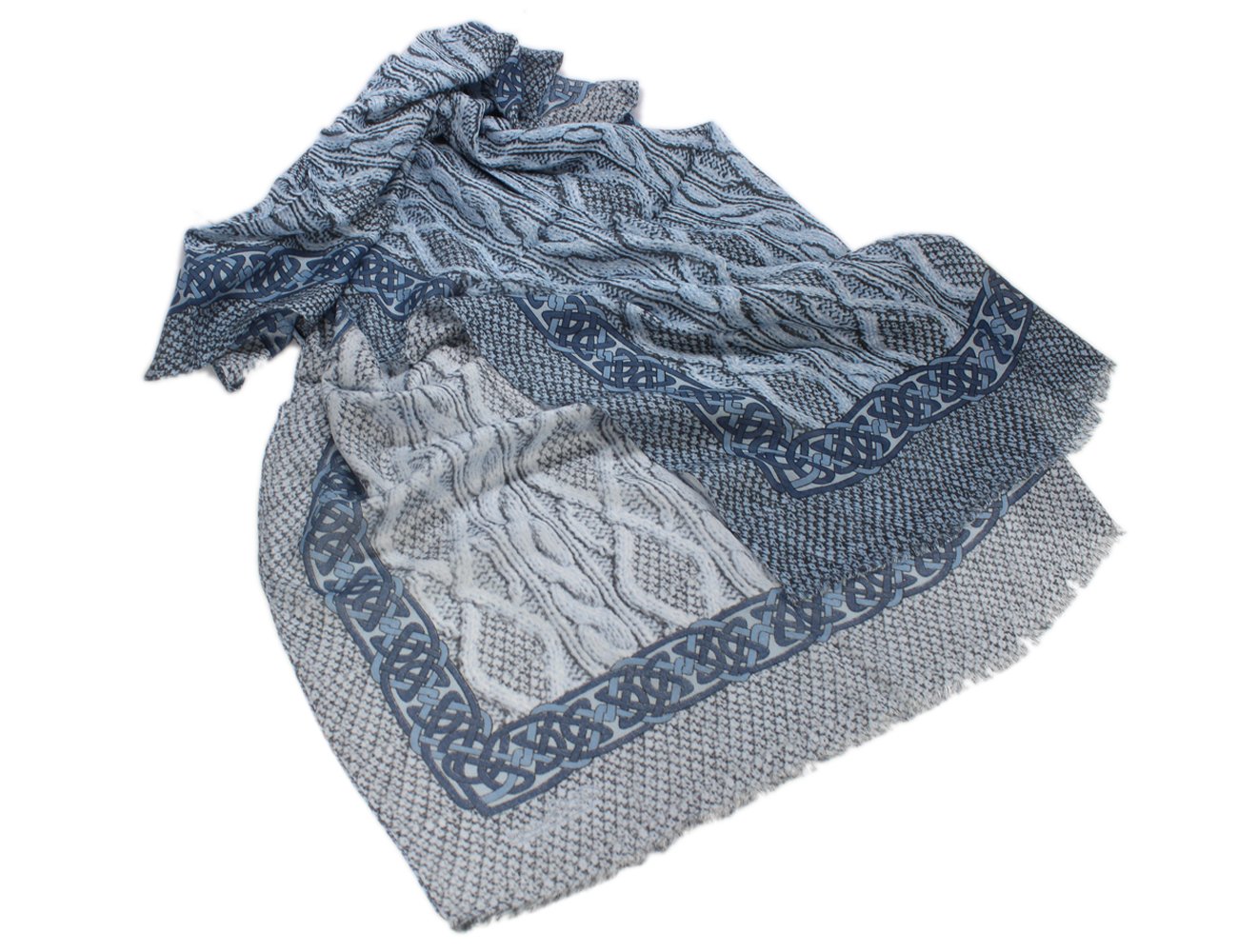 B. Slowey Irish Scarf Aran Weave 100% Viscose Made in Ireland | Buy ...