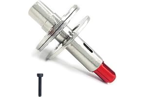 RAFLOT VICRAZZE RC Slipper Set Metal Slipper Plate & Hub Slipper Shaft Set for 1/10 Arrma Granite Senton Big Rock Kraton Vorteks Outcast 1/8 Typhon Upgrade Replace Arrma ARA310946(Red)