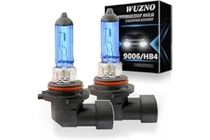 WUZNO 9006/HB4 Halogen Headlight Bulb Fog light 12V 51W White 5000k Light Bulbs Headlamp Super Bright