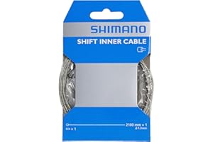2 Pcs Shimano Standard Zinc-coated Derailleur Cable Shift Cable(1.2x2100-mm)
