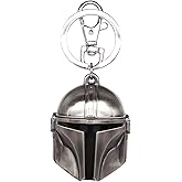 Star Wars MANDALORIAN HELMET PEWTER KEYRING