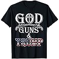 God Guns And Trump Shirt 2nd Amendment T Shirt Trump 45